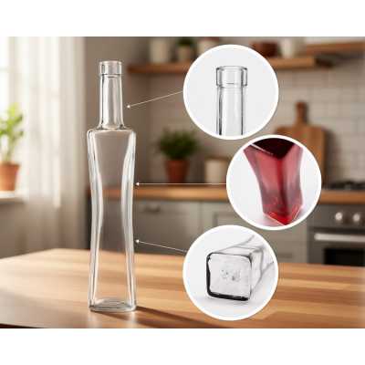 Láhev QUADRA 500 ml Obrázek pro Láhev QUADRA 500 ml