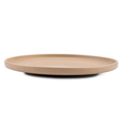 NAVA CERAMICS talíř mělký SOHO 27cm BEIGE Obrázek pro NAVA CERAMICS talíř mělký SOHO 27cm BEIGE